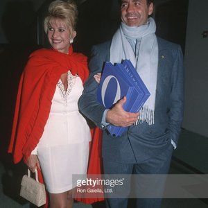 Ivana Trump Collection Red Shawl